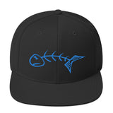 Fish Bones TEAL Snapback