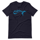 Fish Bones T-Shirt TEAL