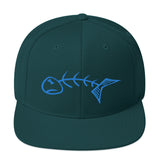 Fish Bones TEAL Snapback