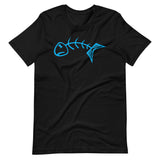 Fish Bones T-Shirt TEAL