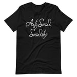 Anti-Social Socialites WHT WRD T-Shirt